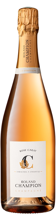 Bouteille Rosé Carat, Roland Champion