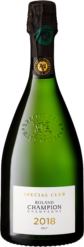 Bouteille et coffret Spécial Club 2018, Roland Champion
